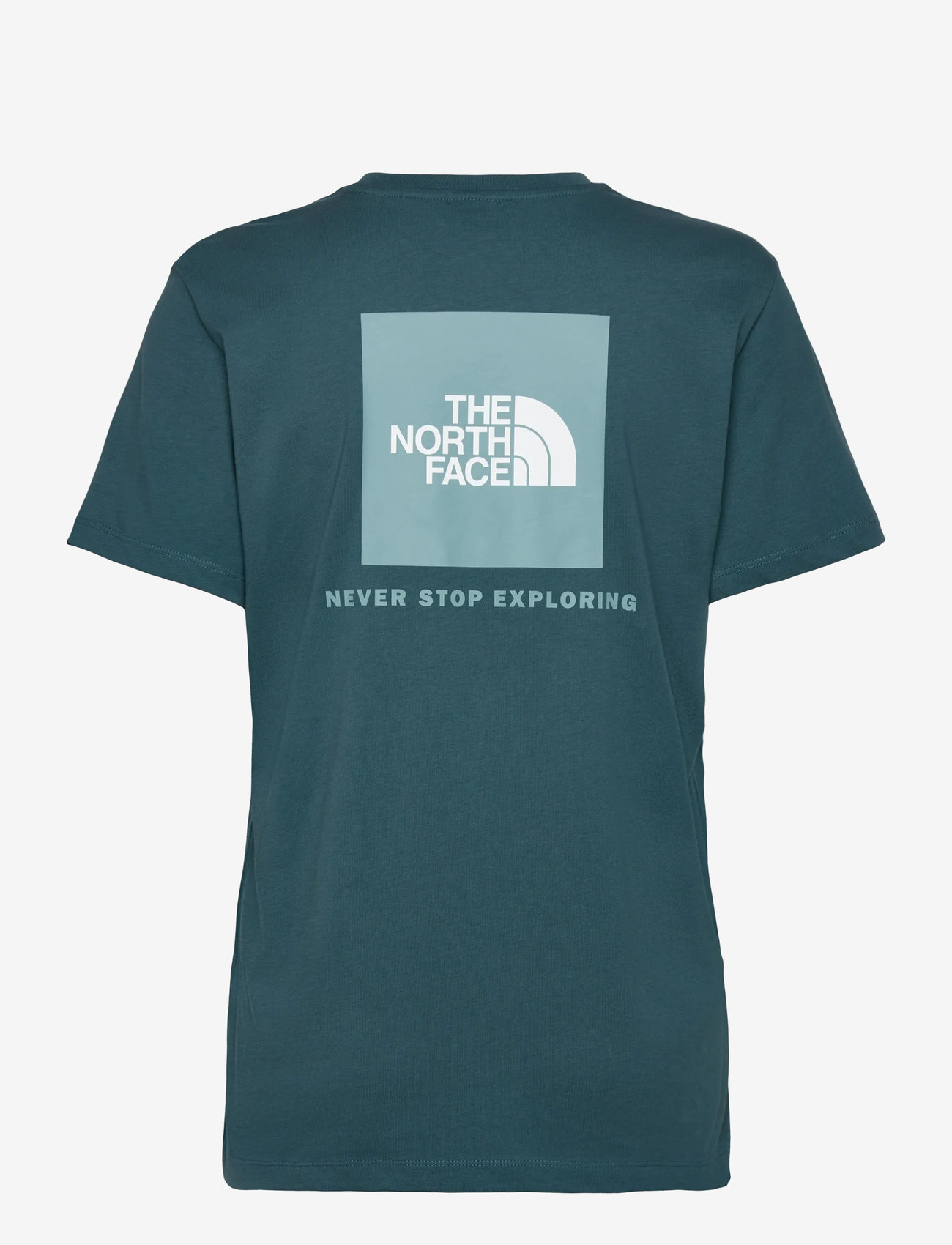 The North Face - W SS BOX NSE RELAXED TEE - t-shirts - space/blue eclipse - 2