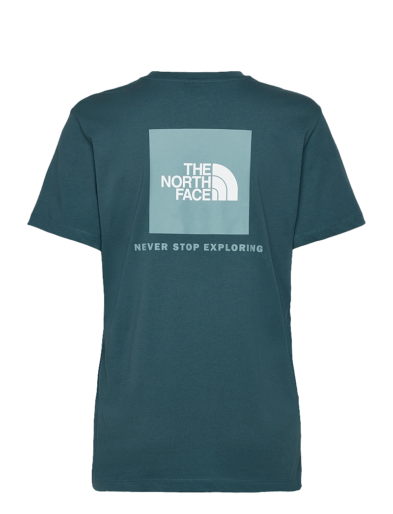 The North Face - W SS BOX NSE RELAXED TEE - t-shirts - space/blue eclipse - 2