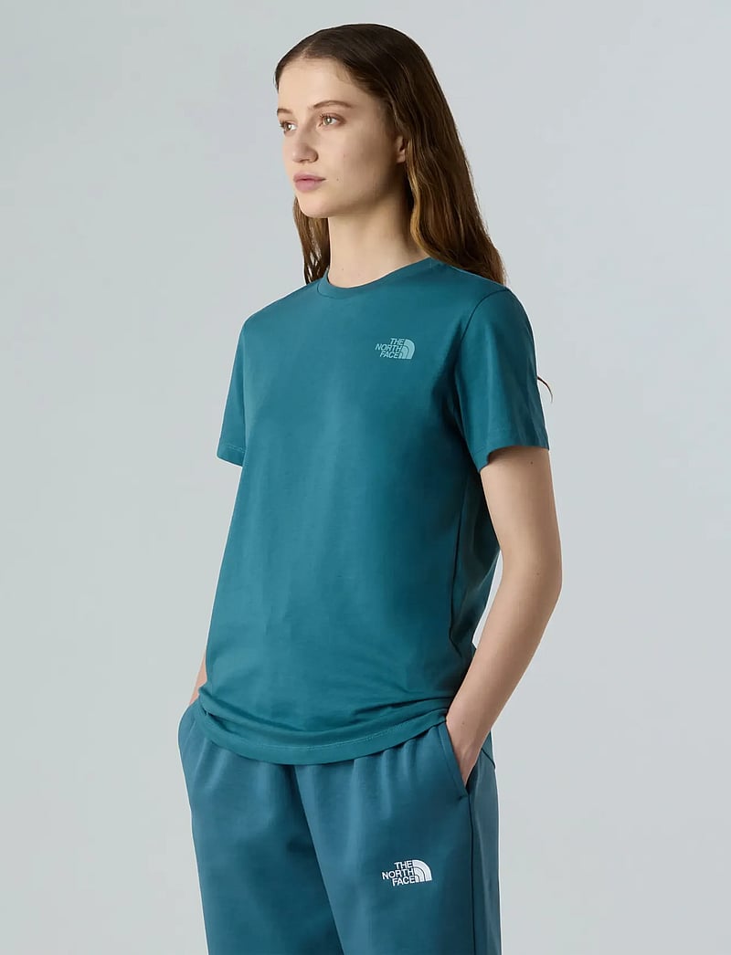 The North Face - W SS BOX NSE RELAXED TEE - t-shirts - space/blue eclipse - 3