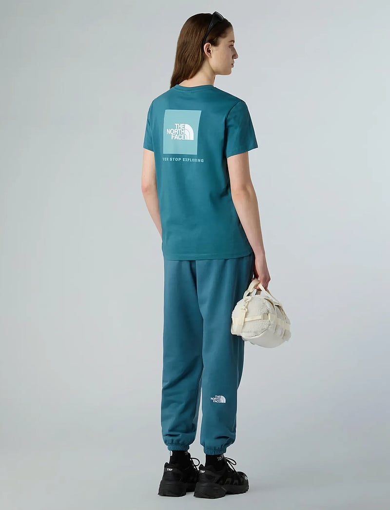 The North Face - W SS BOX NSE RELAXED TEE - t-shirts - space/blue eclipse - 4