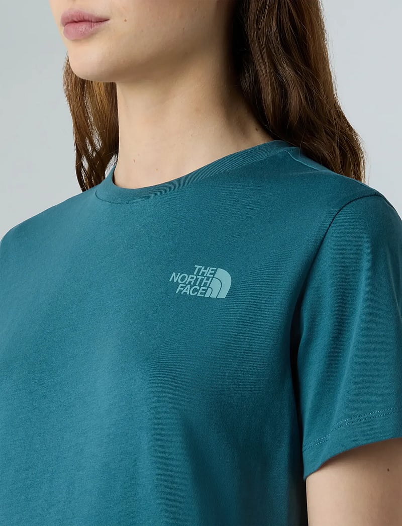 The North Face - W SS BOX NSE RELAXED TEE - t-shirts - space/blue eclipse - 5