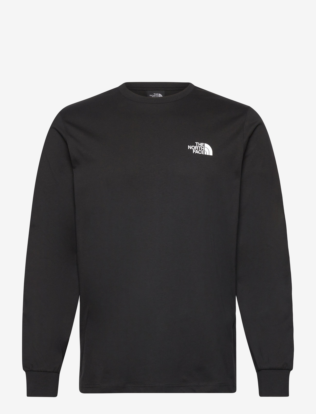 The North Face - M L/S BOX NSE TEE - laveste priser - black - 0