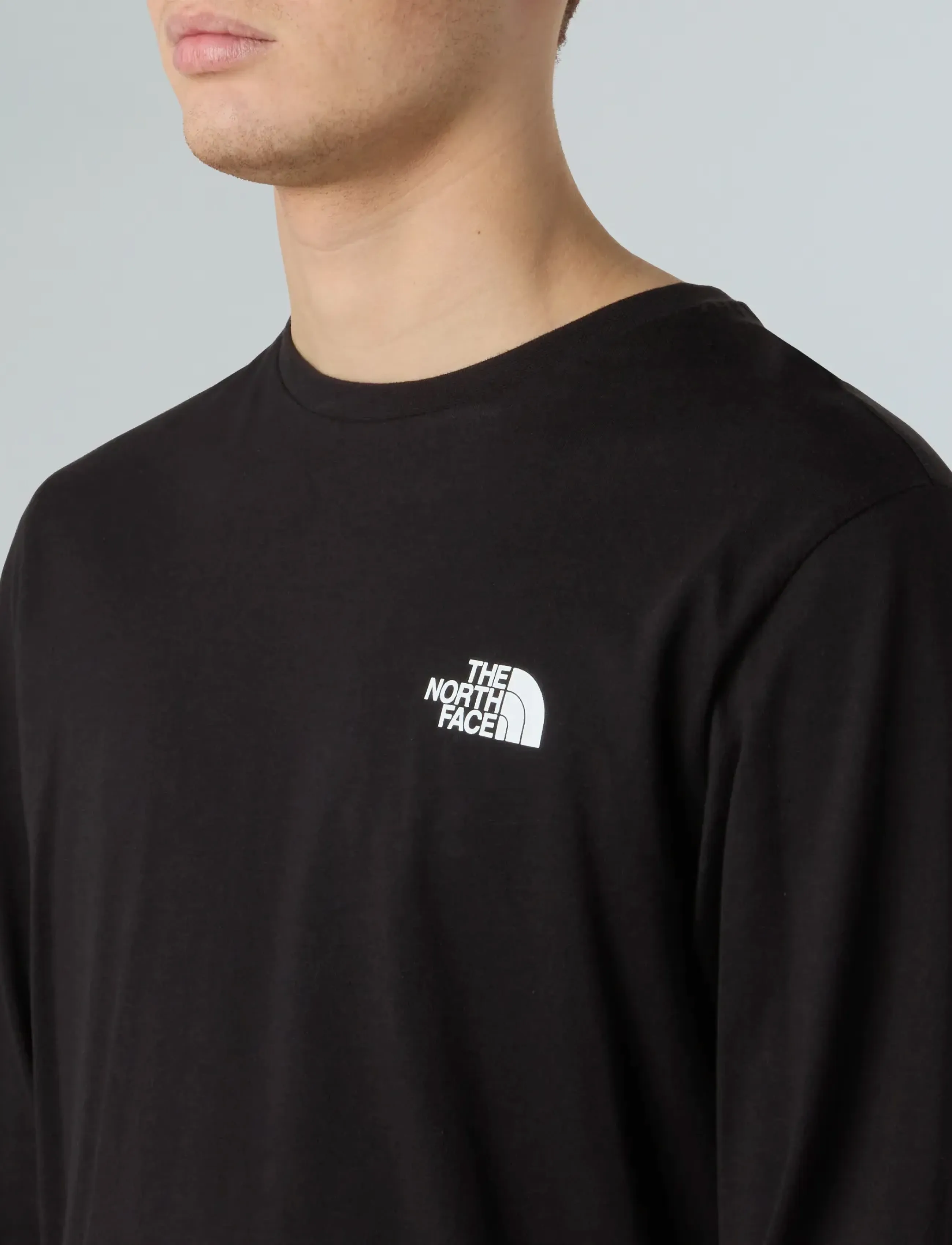 The North Face - M L/S BOX NSE TEE - black - 4