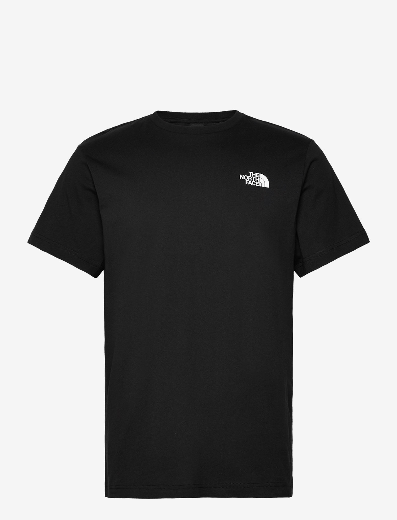 The North Face - M S/S REDBOX TEE - t-shirts - black - 1