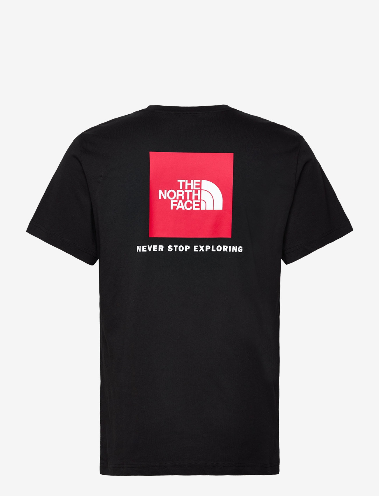 The North Face - M S/S REDBOX TEE - t-shirts - black - 2