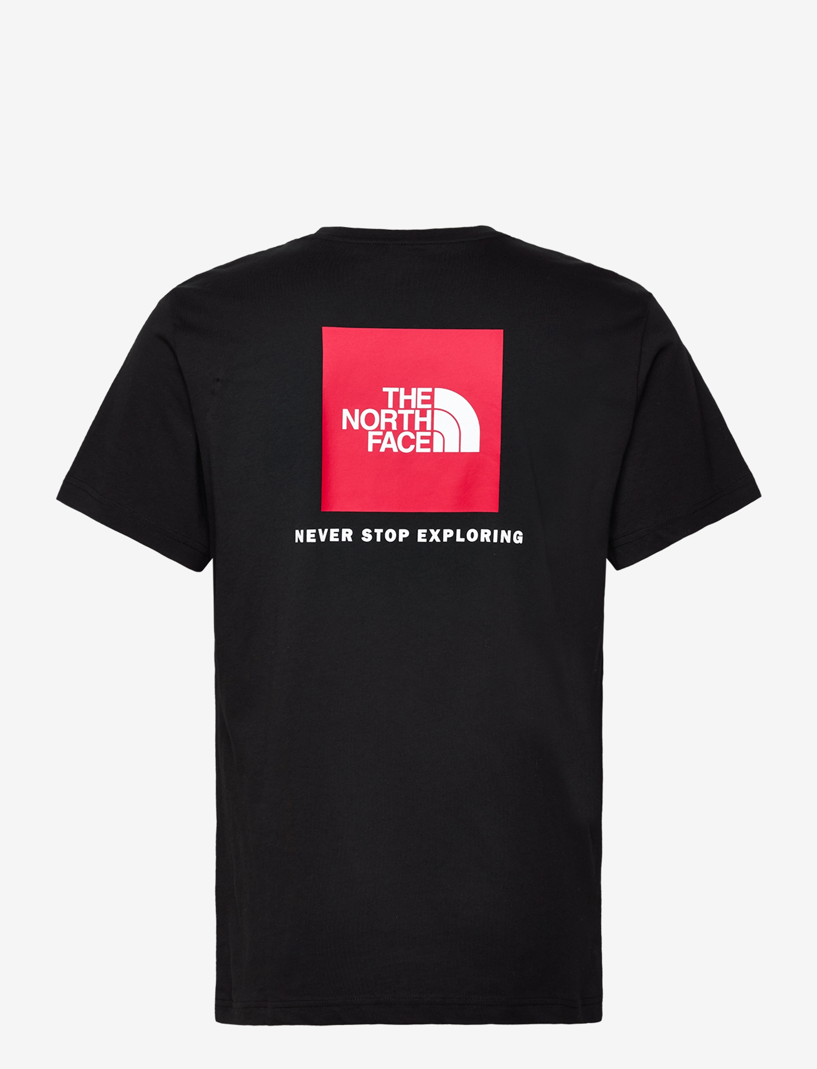 The North Face - M SS BOX NSE TEE - short-sleeved t-shirts - black - 2