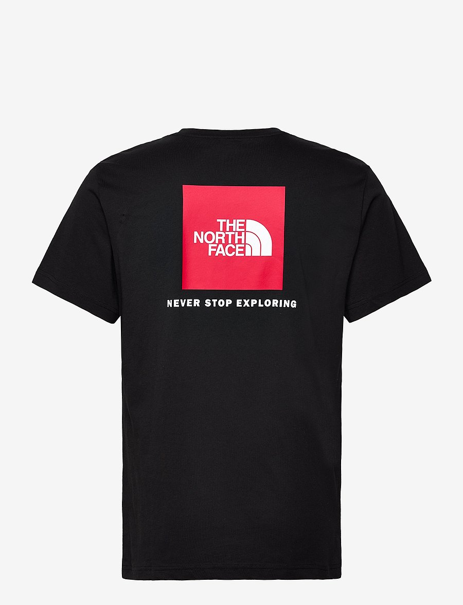 The North Face - M SS BOX NSE TEE - oberteile & t-shirts - black - 2