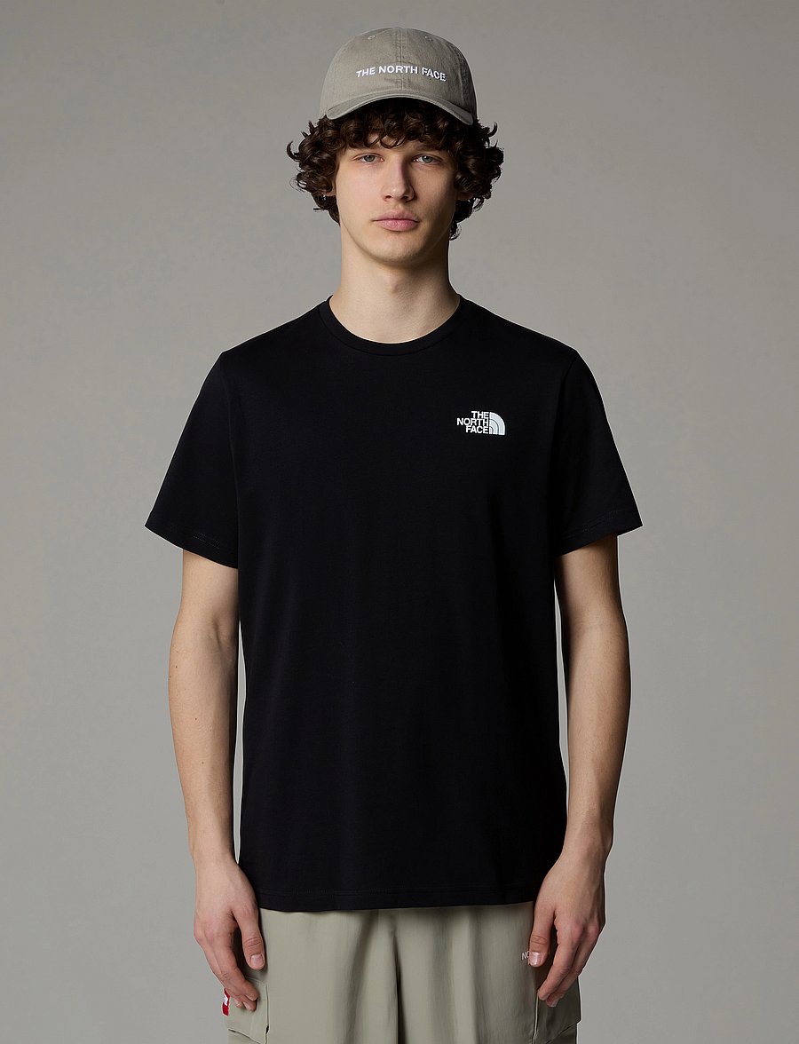 The North Face - M SS BOX NSE TEE - oberteile & t-shirts - black - 0