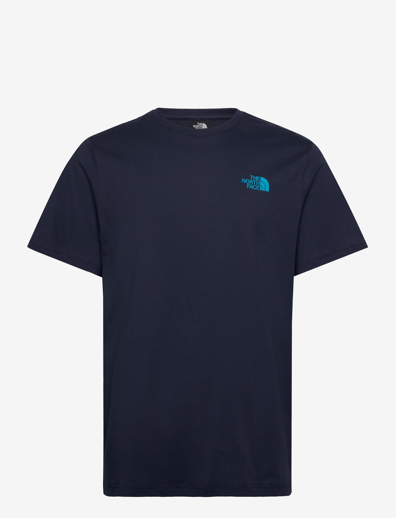 The North Face - M SS BOX NSE TEE - t-shirts - summit navy/tnf white - 0