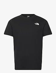 The North Face - M S/S REDBOX TEE - topit & t-paidat - tnf black/optic emerald - 0