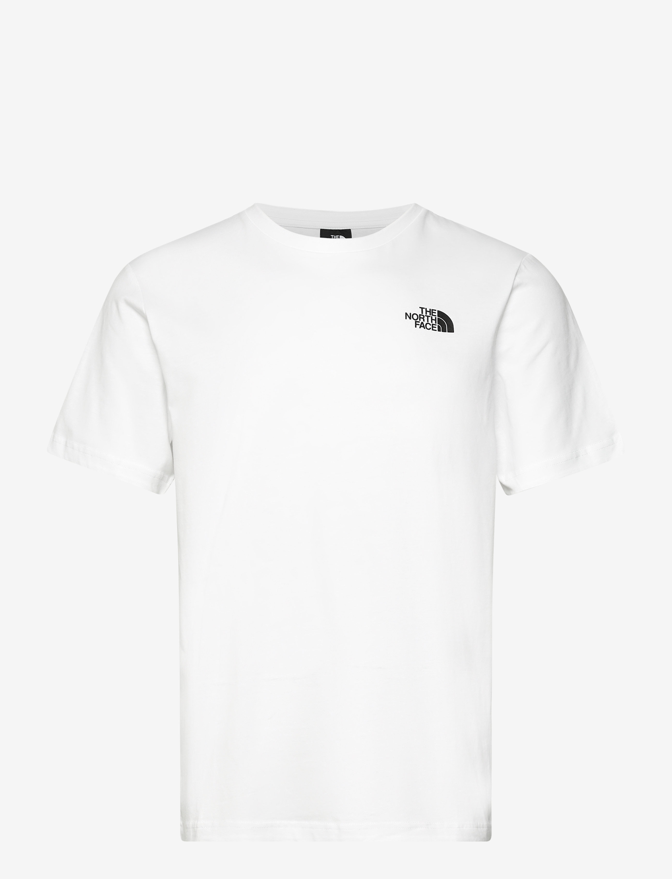 The North Face - M SS BOX NSE TEE - t-shirts - white - 1