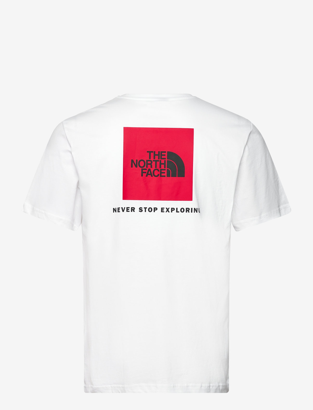 The North Face - M SS BOX NSE TEE - oberteile & t-shirts - white - 2
