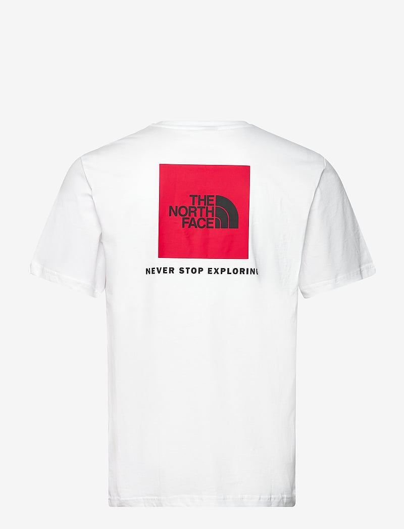 The North Face - M SS BOX NSE TEE - oberteile & t-shirts - white - 2