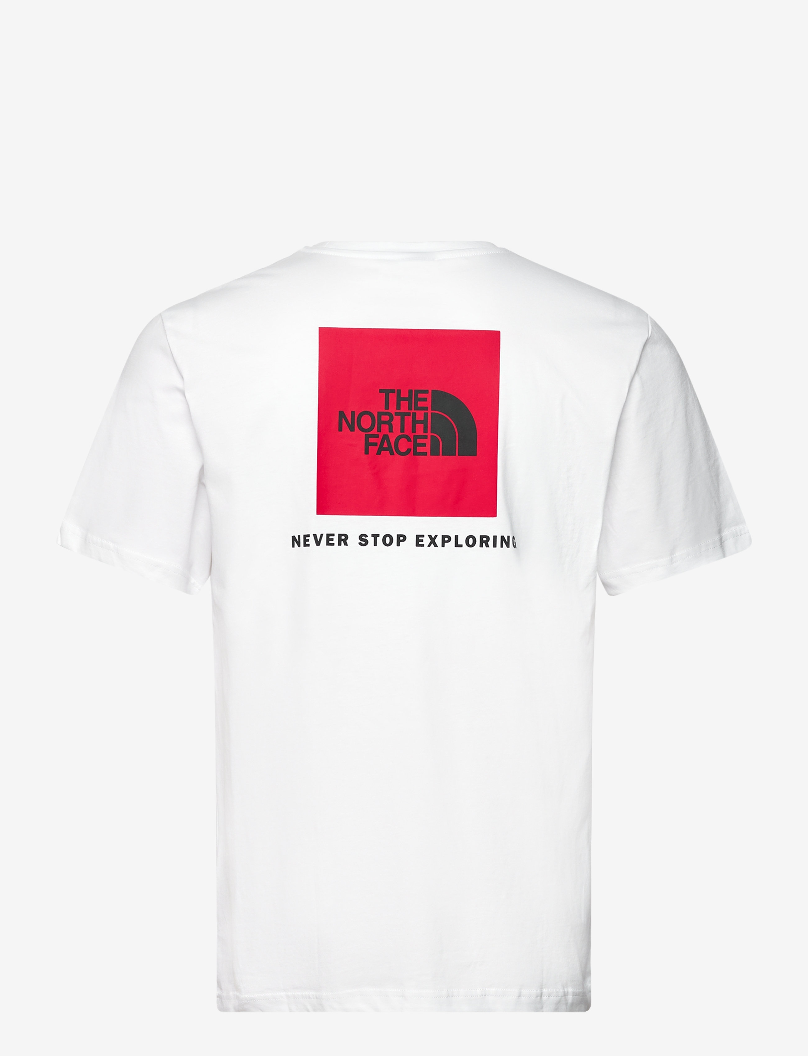 The North Face - M SS BOX NSE TEE - tops & t-shirts - white - 2