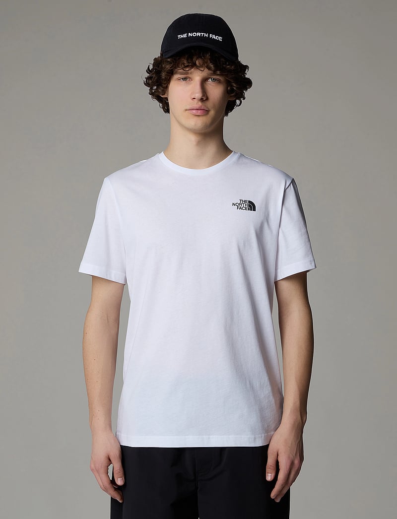 The North Face - M SS BOX NSE TEE - oberteile & t-shirts - white - 0