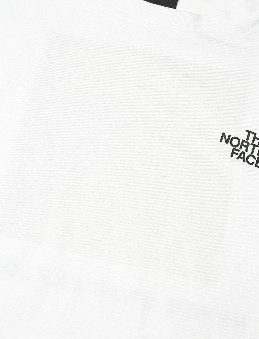 The North Face - M SS BOX NSE TEE - t-shirts - white - 3