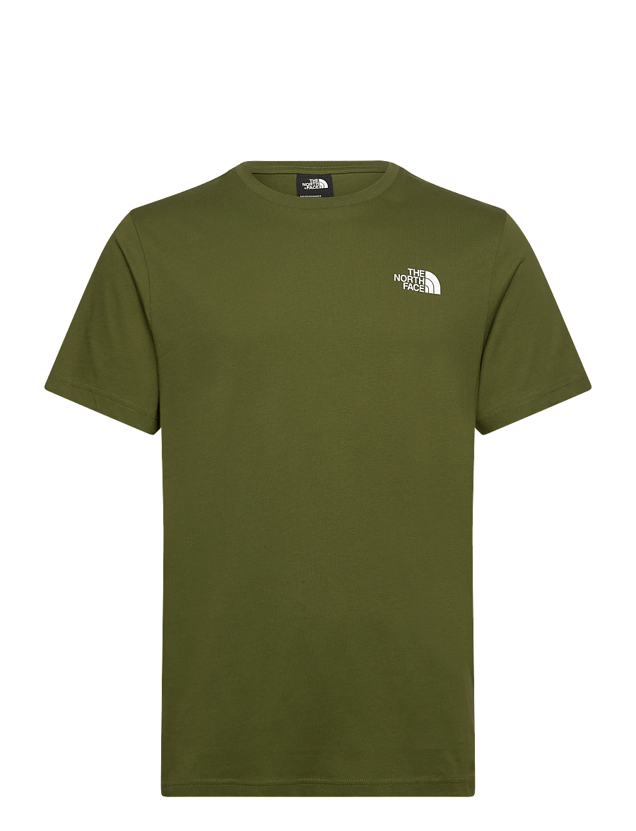 The North Face - M SS BOX NSE TEE - oberteile & t-shirts - woodland green/tnf blac - 1