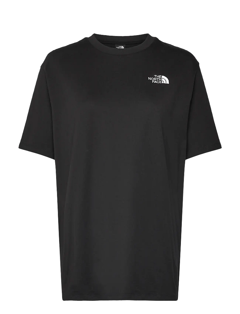 The North Face - W SS ESSENTIAL OVERSIZE TEE - t-shirts - black - 0