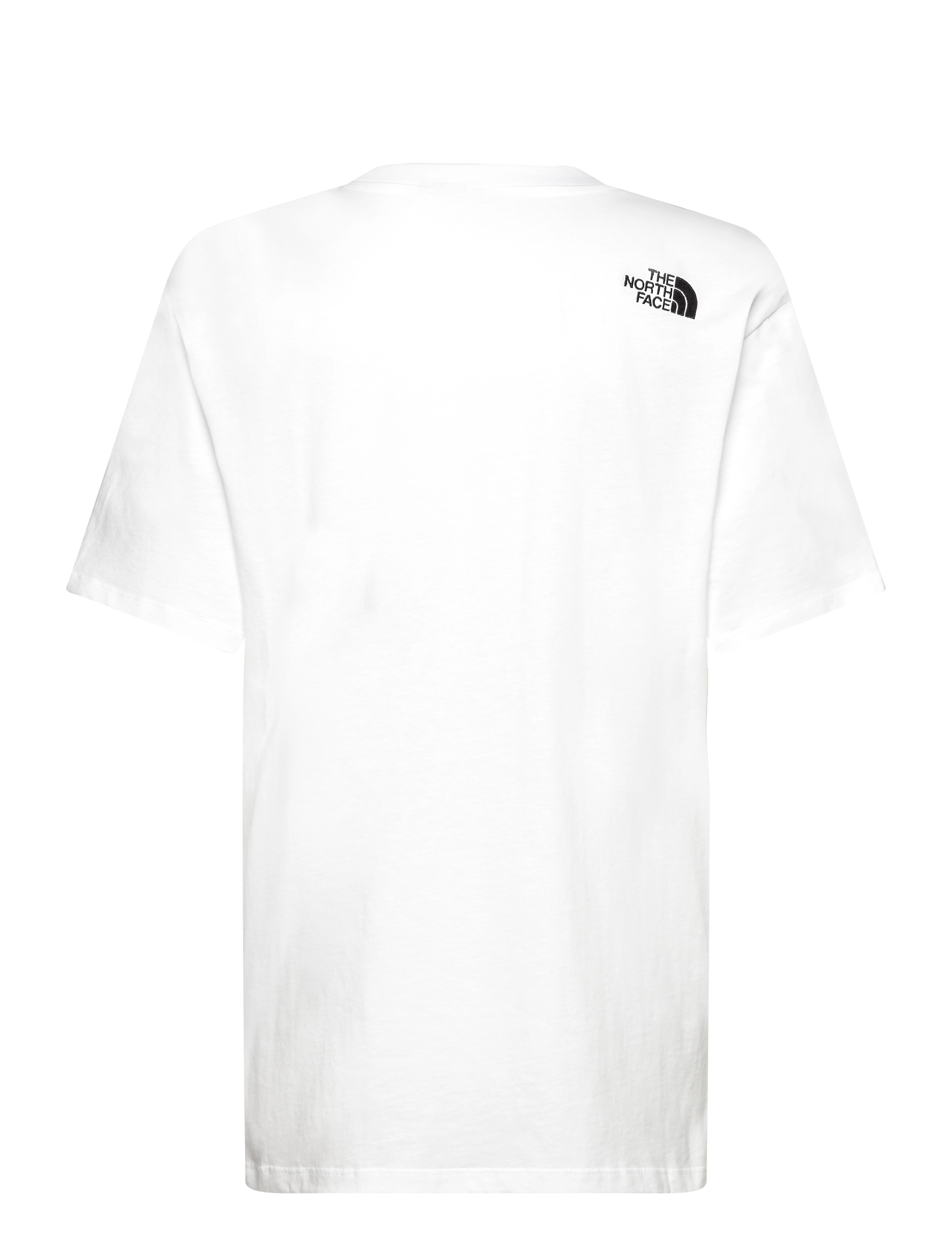 The North Face - W SS ESSENTIAL OVERSIZE TEE - madalaimad hinnad - white - 1