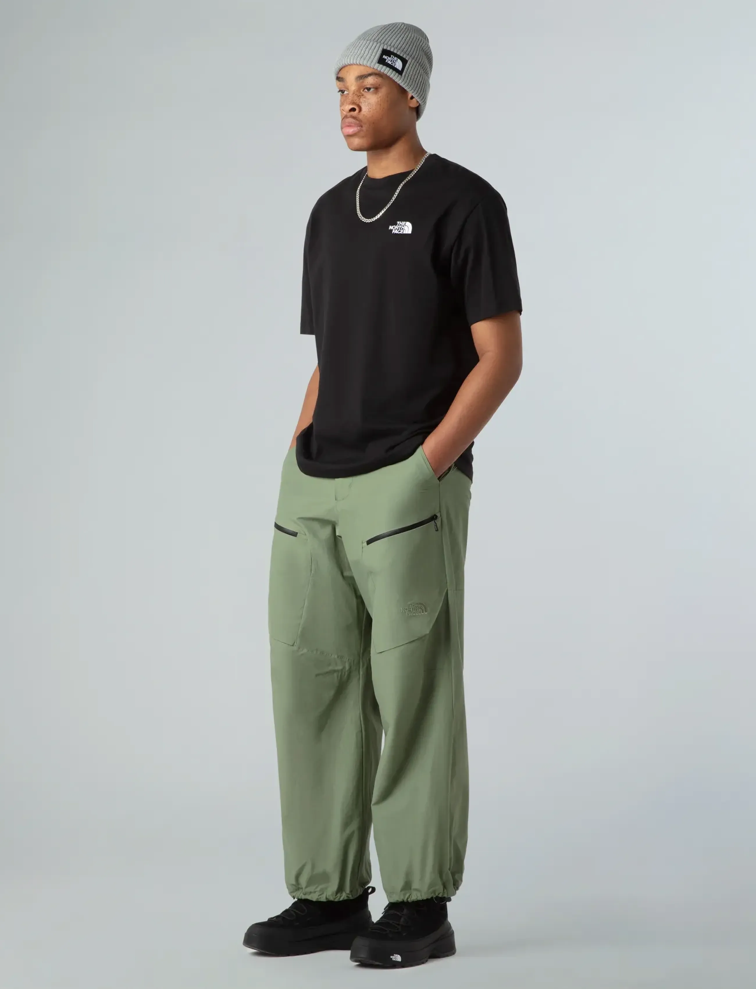The North Face - M SS ESSENTIAL OVERSIZE TEE - die niedrigsten preise - black - 3
