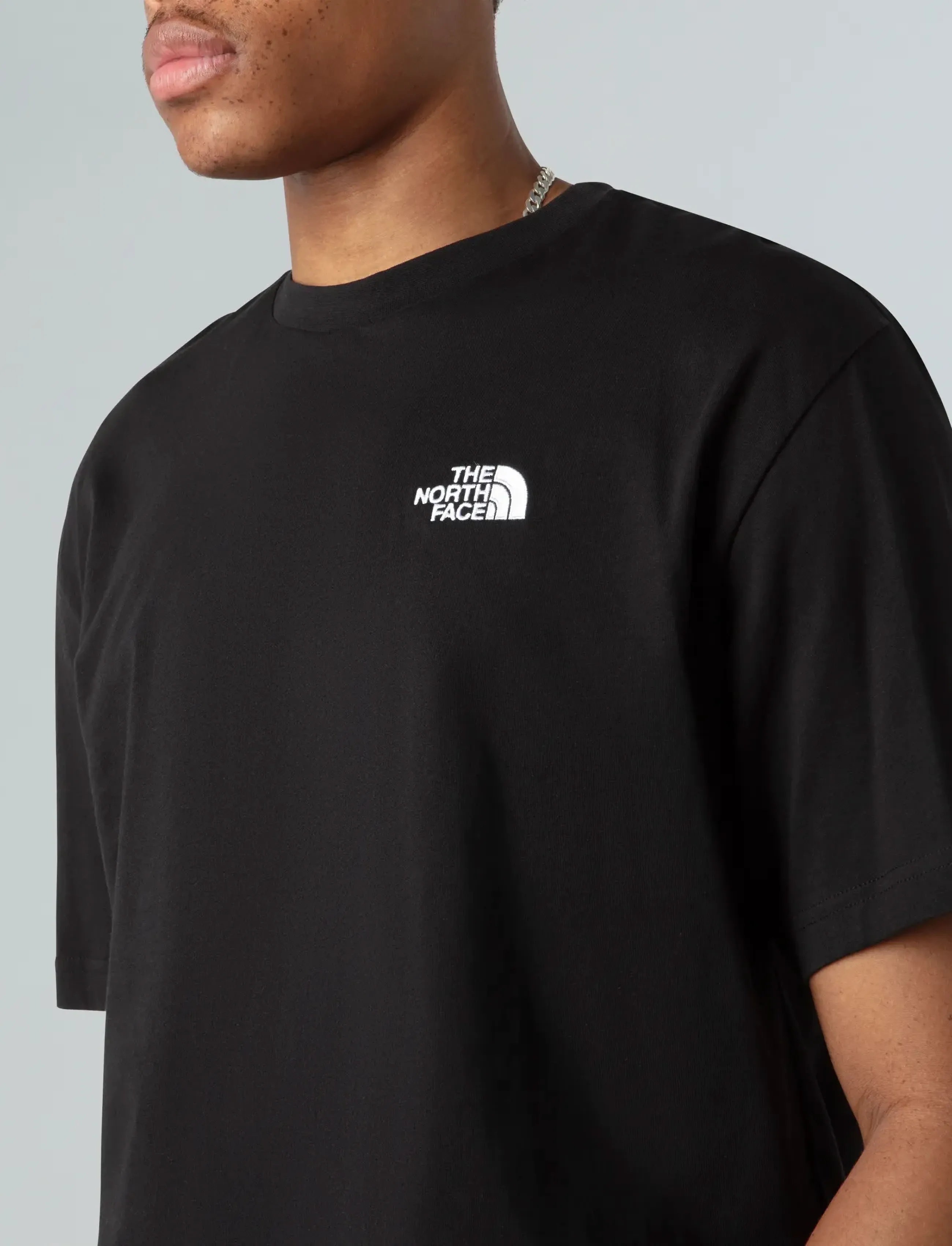 The North Face - M SS ESSENTIAL OVERSIZE TEE - die niedrigsten preise - black - 5