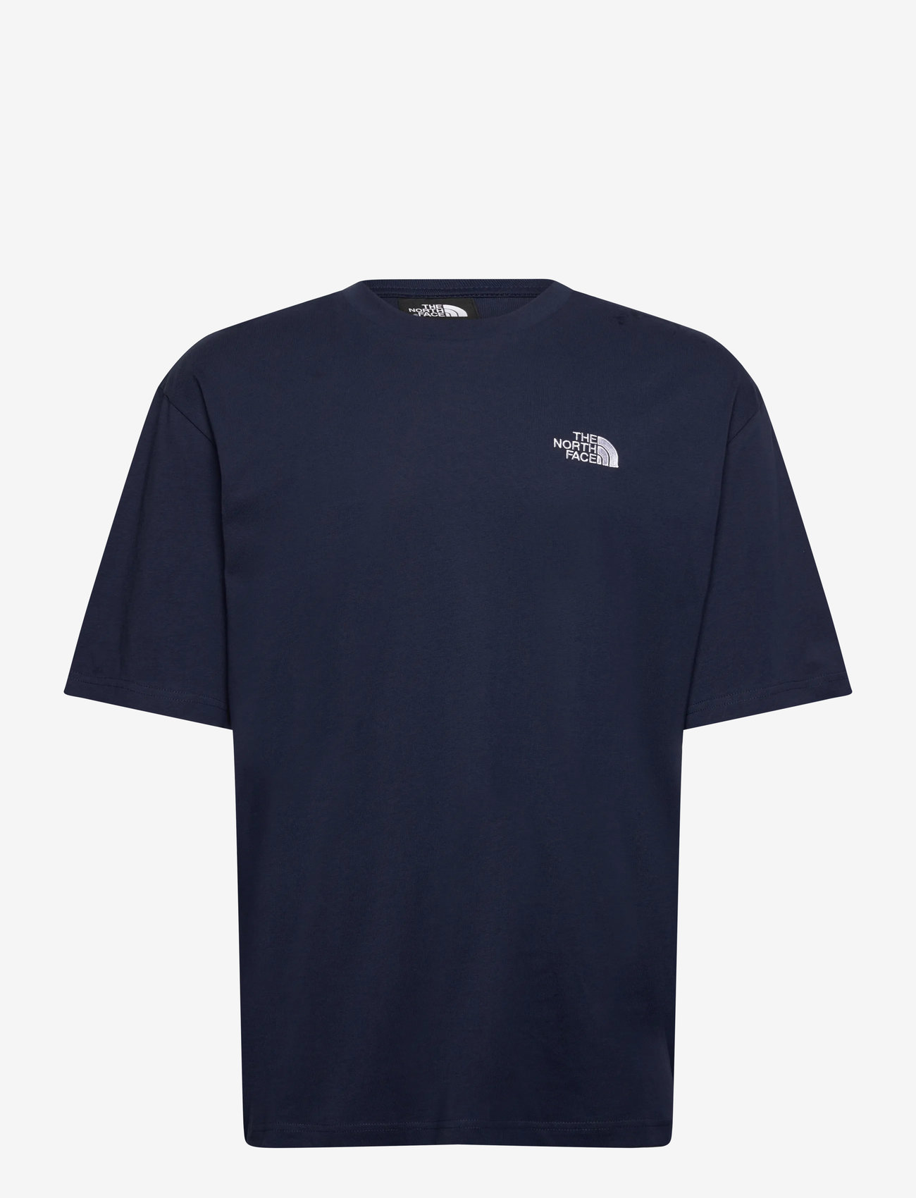 The North Face - M SS ESSENTIAL OVERSIZE TEE - t-shirts - summit navy - 1