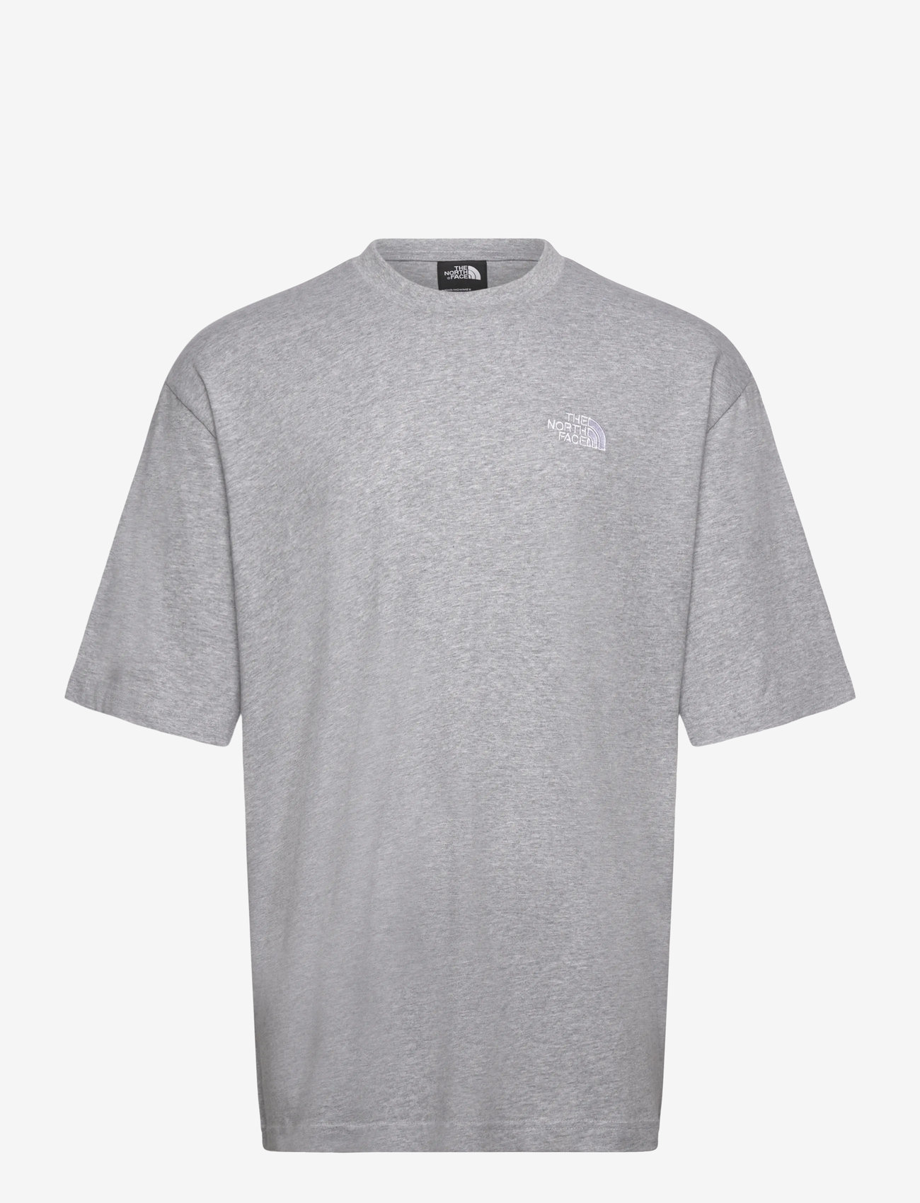 The North Face - M SS ESSENTIAL OVERSIZE TEE - t-shirts - tnf light grey heather - 1