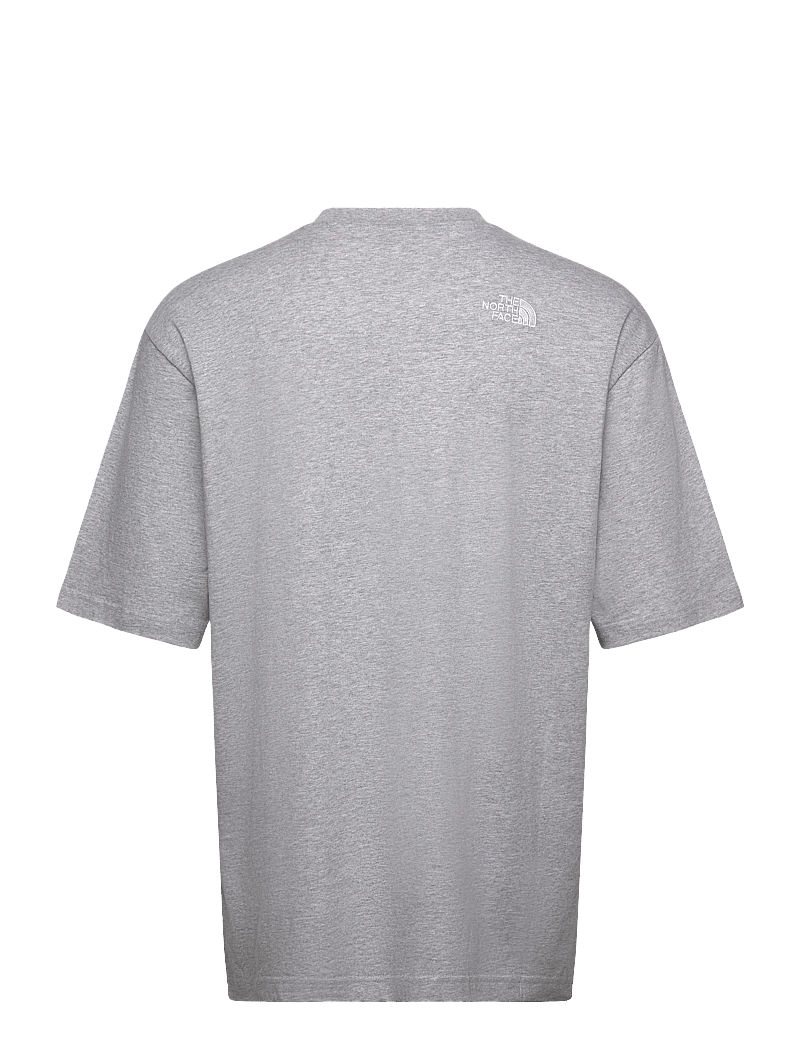 The North Face - M SS ESSENTIAL OVERSIZE TEE - t-shirts - tnf light grey heather - 2