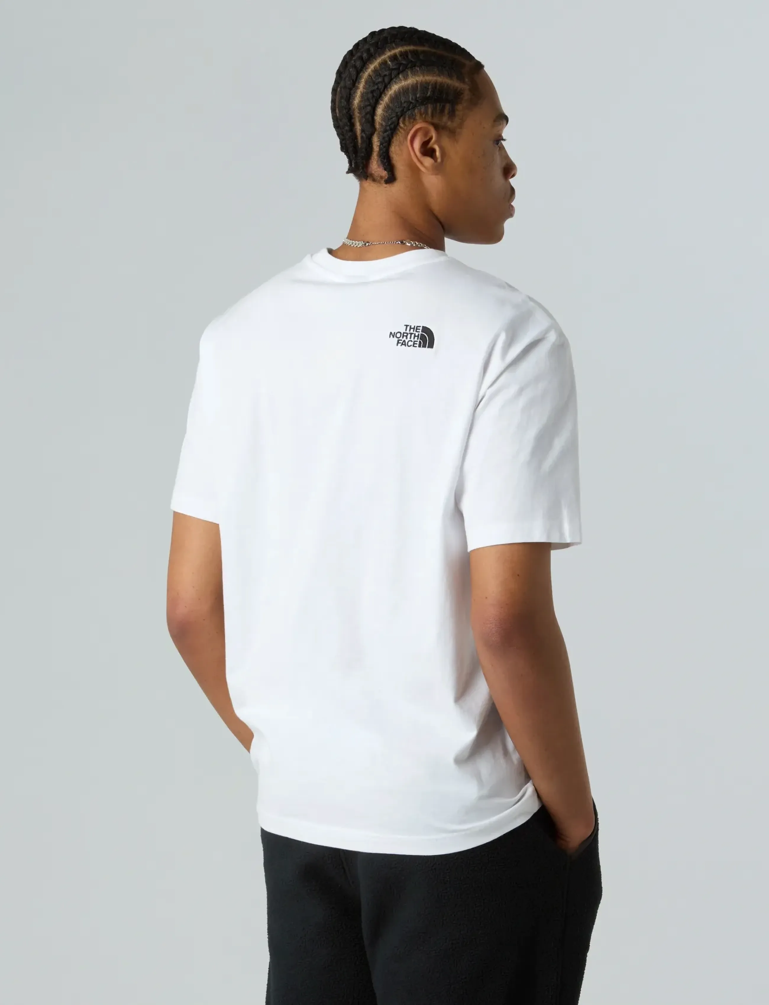 The North Face - M SS ESSENTIAL OVERSIZE TEE - oberteile & t-shirts - white - 4