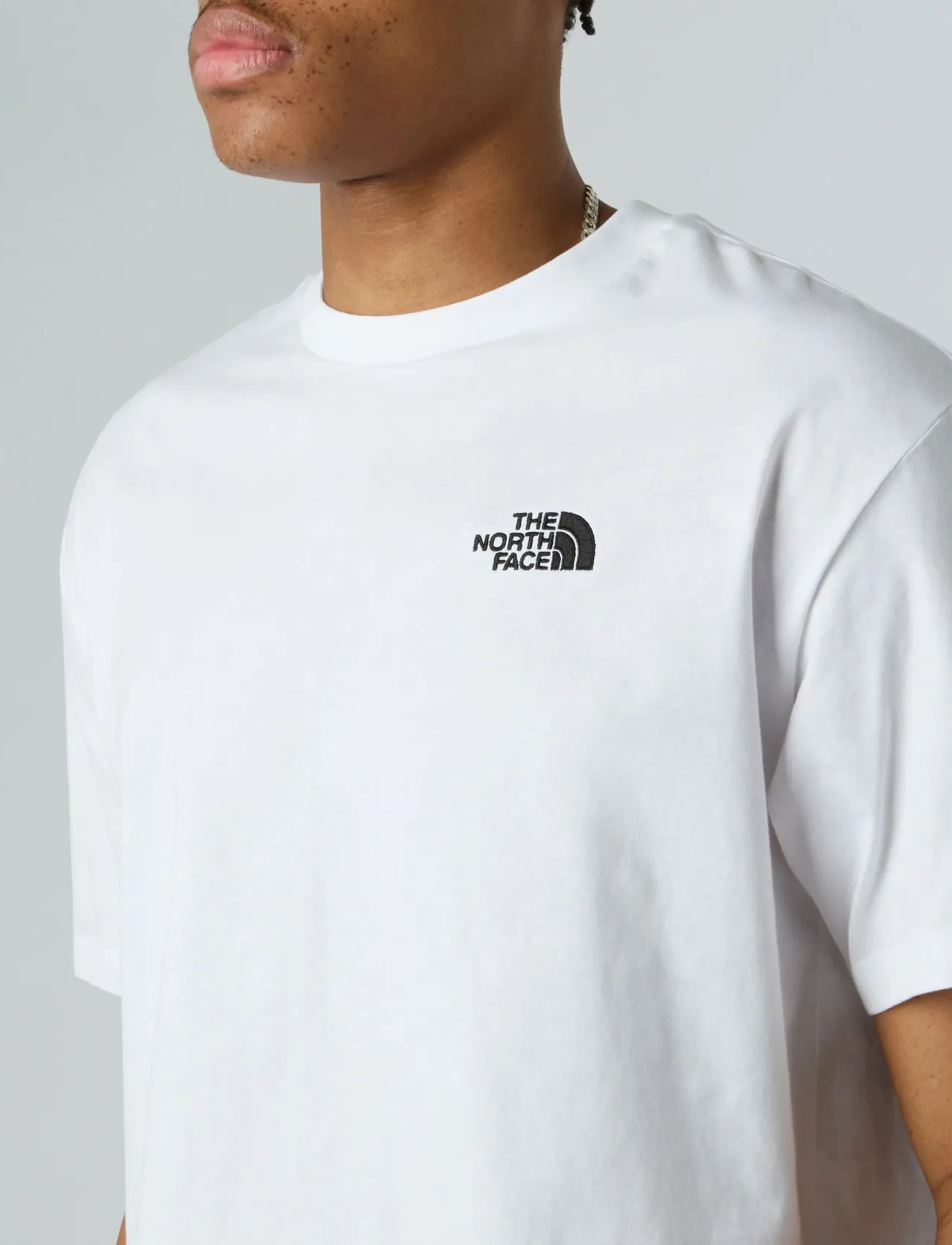 The North Face - M SS ESSENTIAL OVERSIZE TEE - t-shirts - white - 5