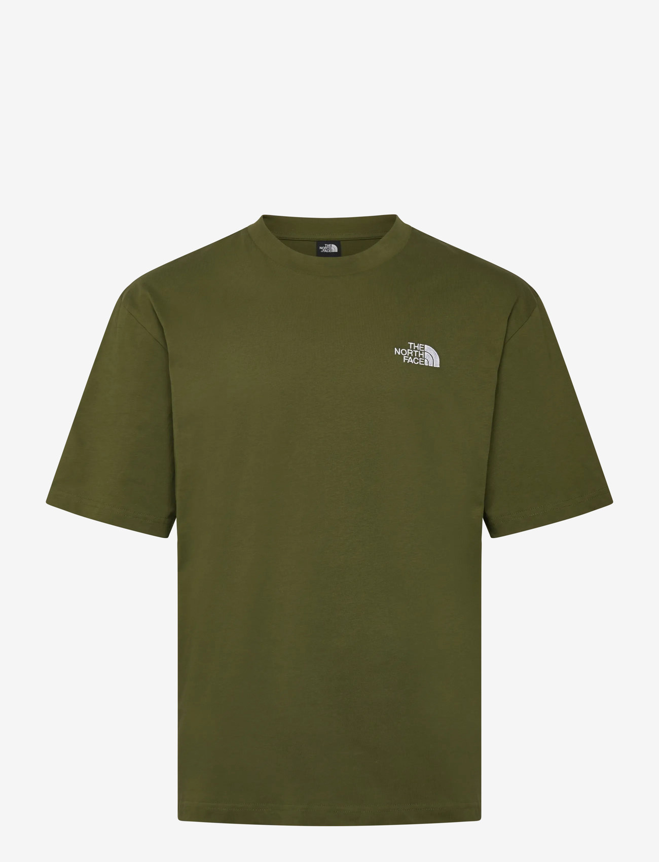 The North Face - M SS ESSENTIAL OVERSIZE TEE - t-shirts - woodland green - 1