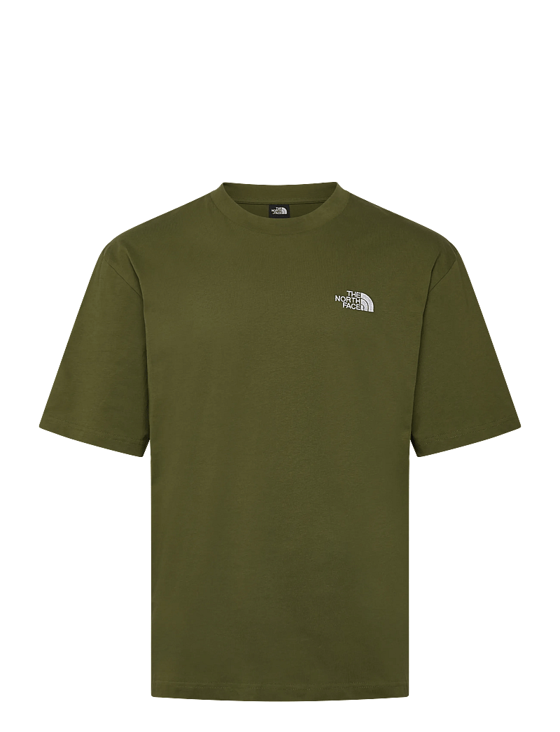 The North Face - M SS ESSENTIAL OVERSIZE TEE - t-shirts - woodland green - 1