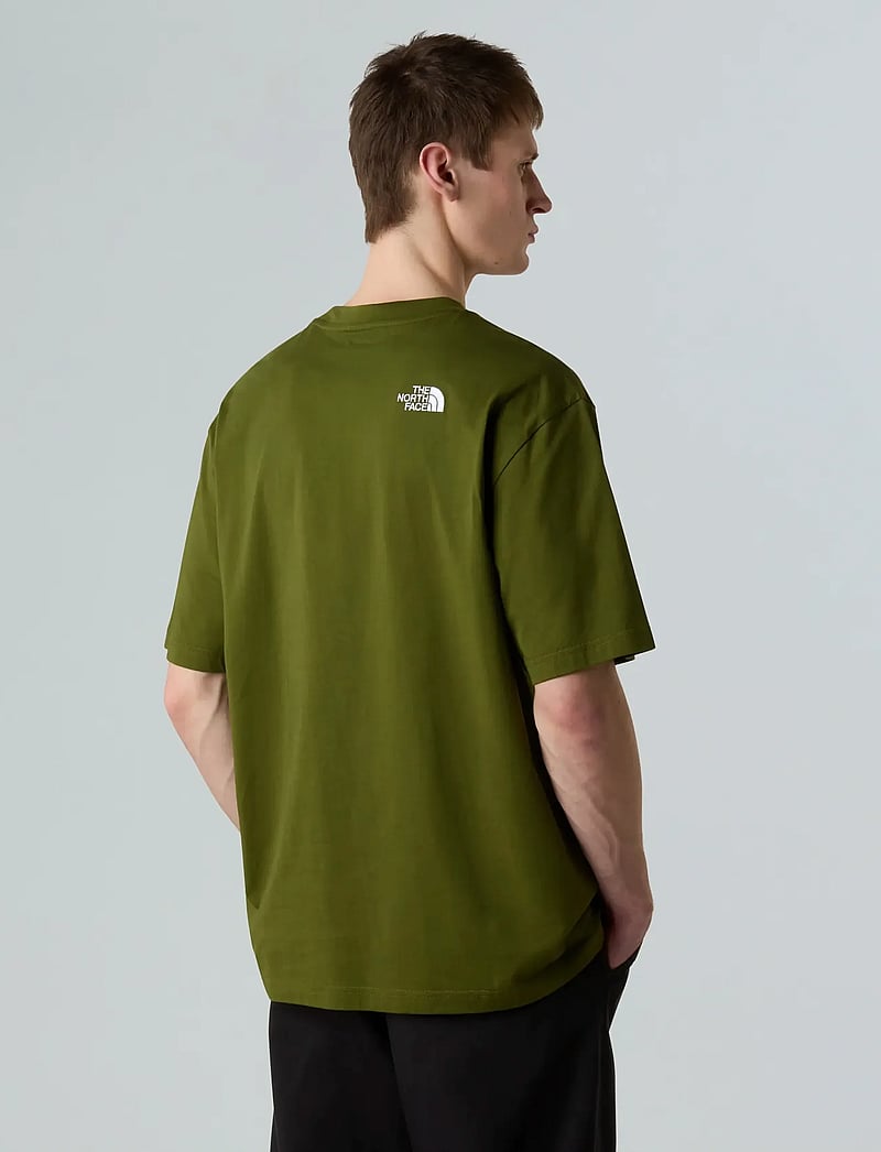 The North Face - M SS ESSENTIAL OVERSIZE TEE - t-shirts - woodland green - 4