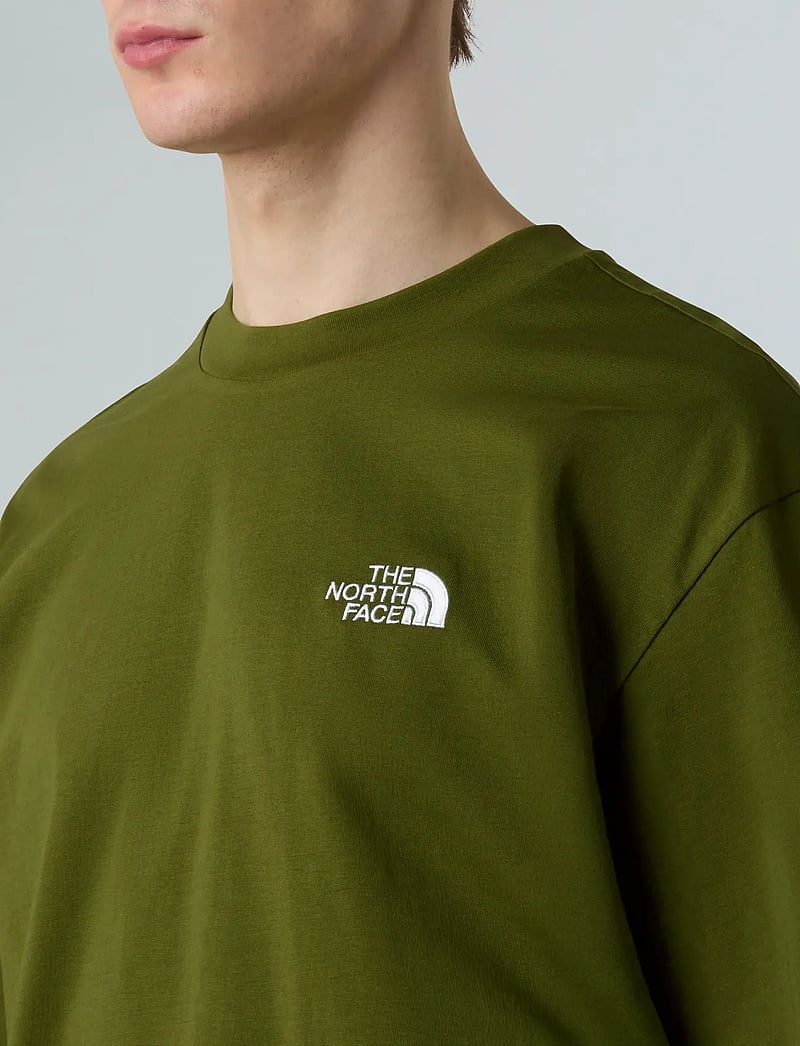 The North Face - M SS ESSENTIAL OVERSIZE TEE - t-shirts - woodland green - 5