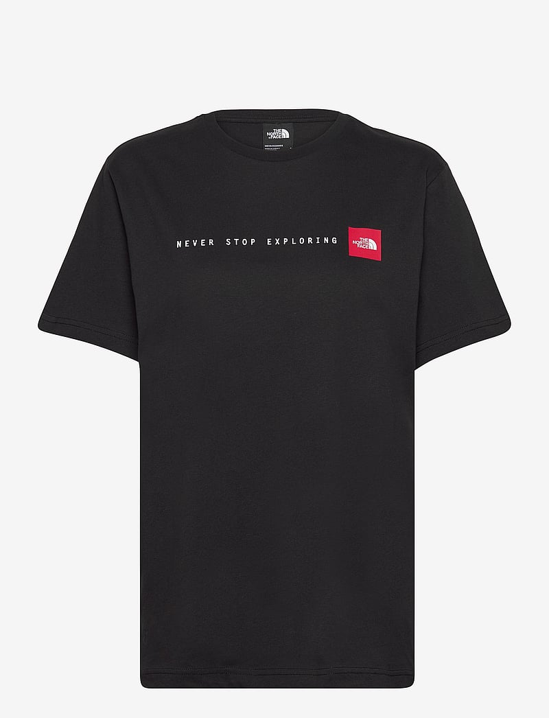 The North Face - M SS NEVER STOP EXPLORING TEE - t-shirts - black - 0