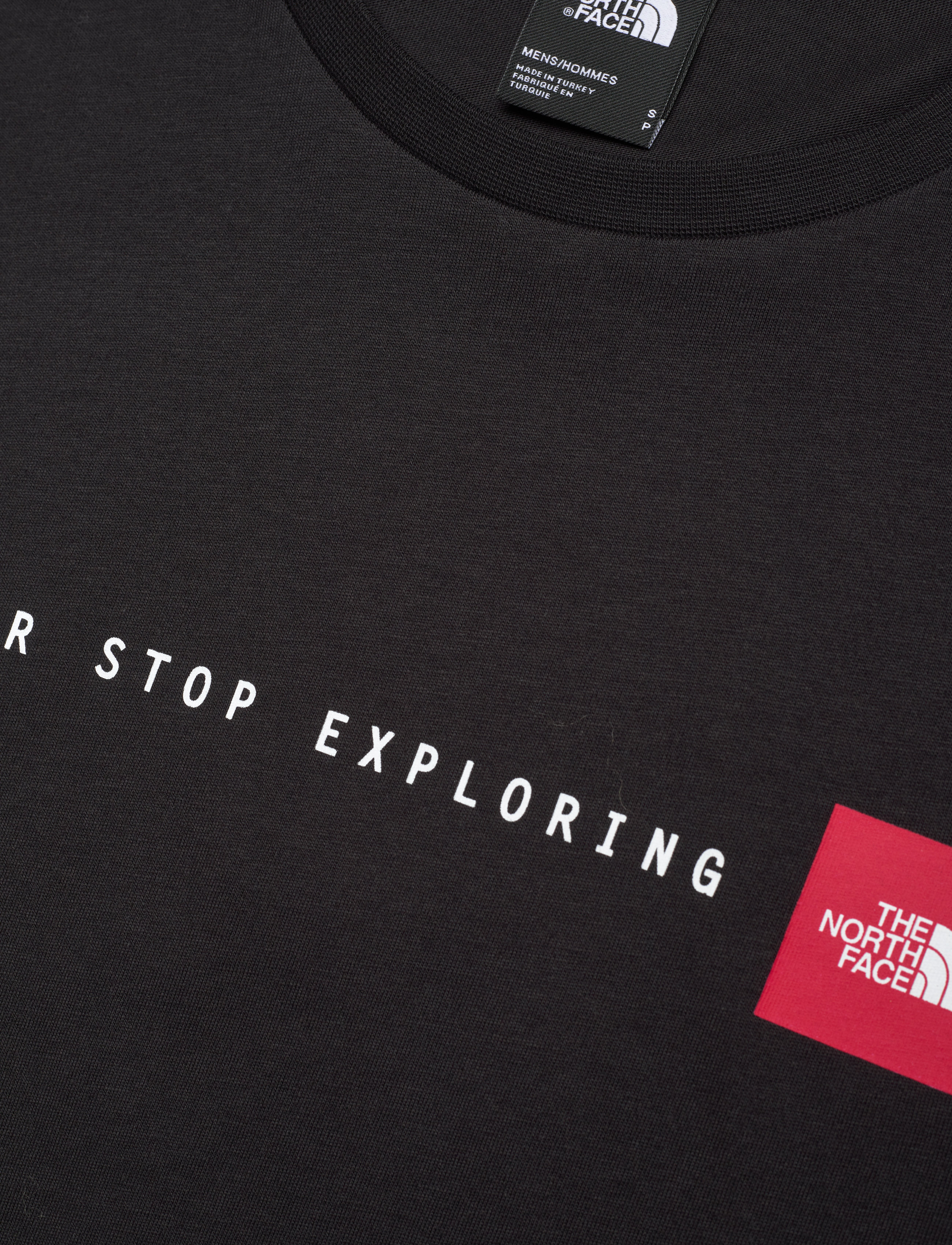 The North Face - M SS NEVER STOP EXPLORING TEE - die niedrigsten preise - black - 2