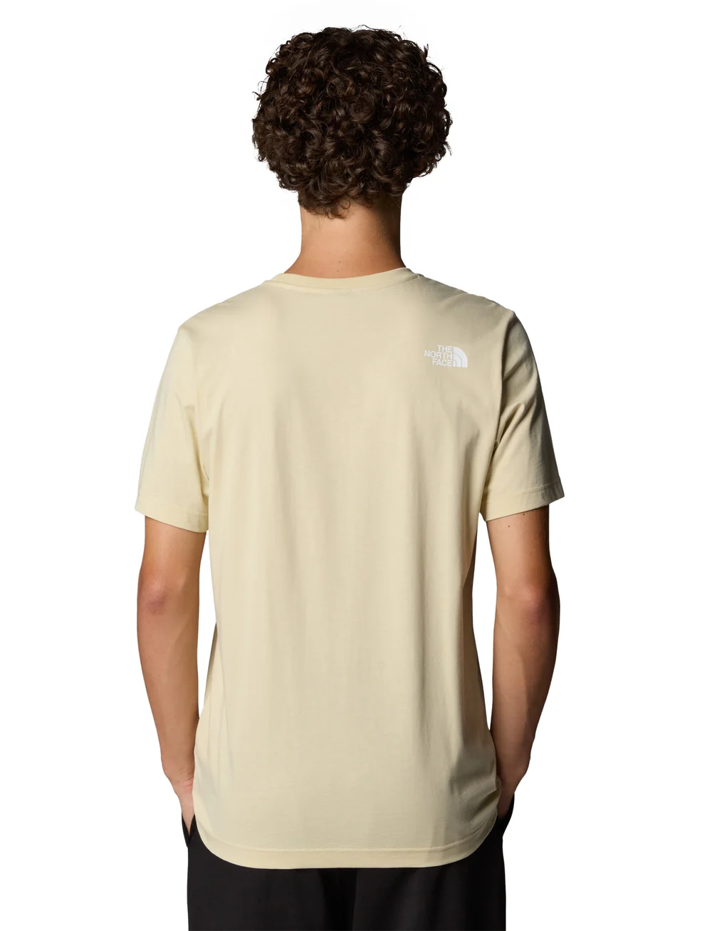 The North Face - M SS MOUNTAIN LINE TEE - t-shirts - beige - 4