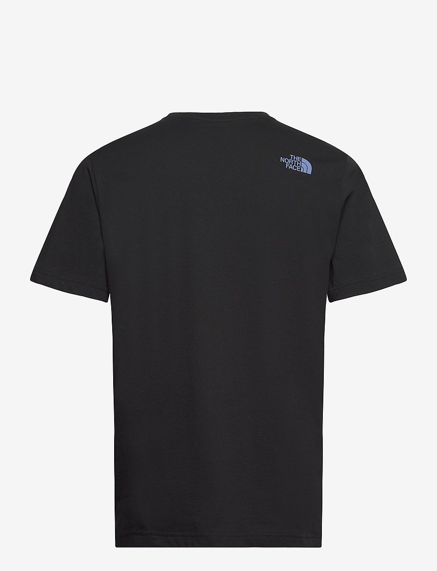 The North Face - M SS MOUNTAIN LINE TEE - oberteile & t-shirts - black - 1