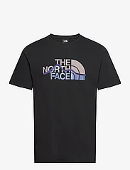 The North Face - M S/S MOUNTAIN LINE TEE - topit & t-paidat - tnf black - 0