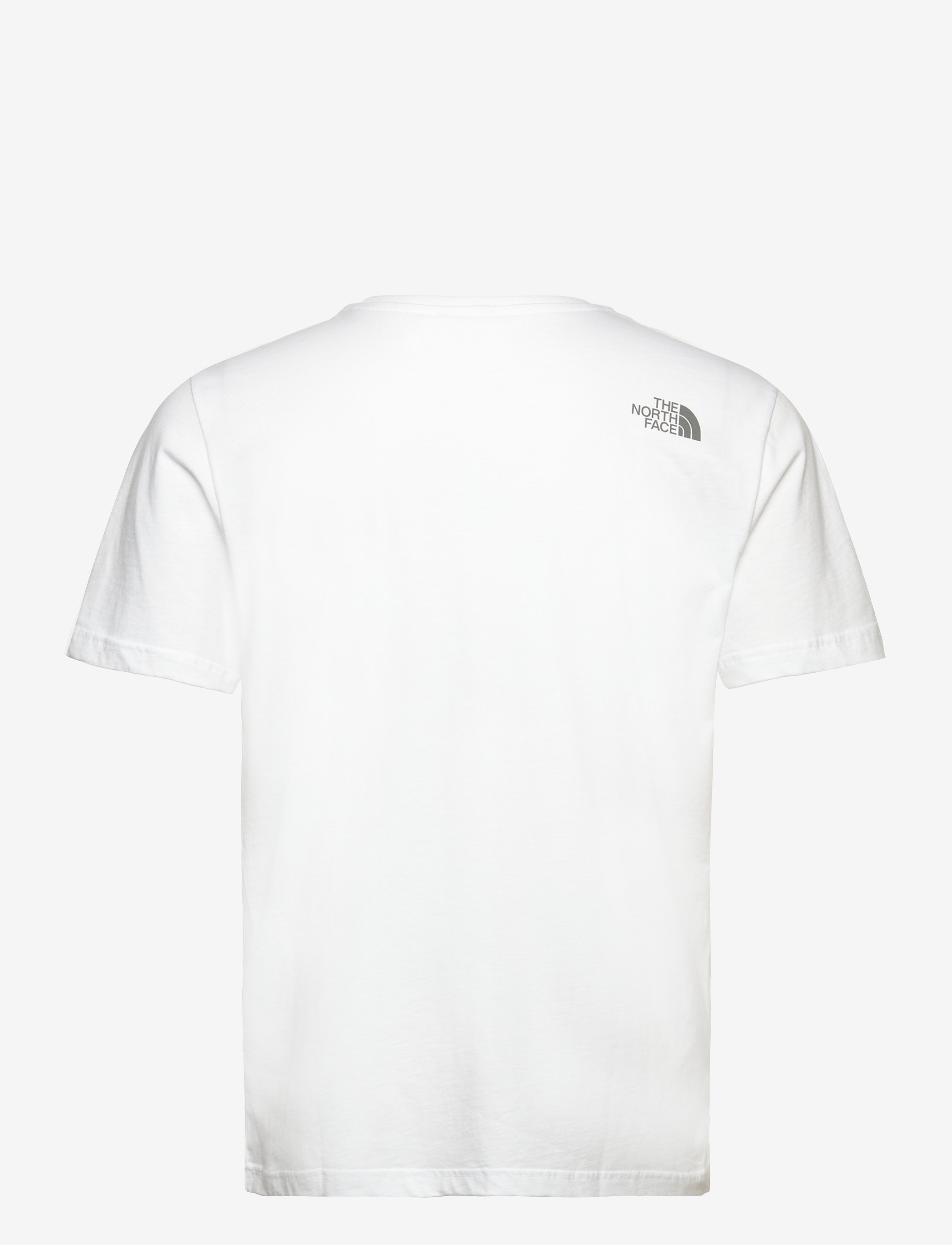 The North Face - M SS MOUNTAIN LINE TEE - oberteile & t-shirts - white - 1