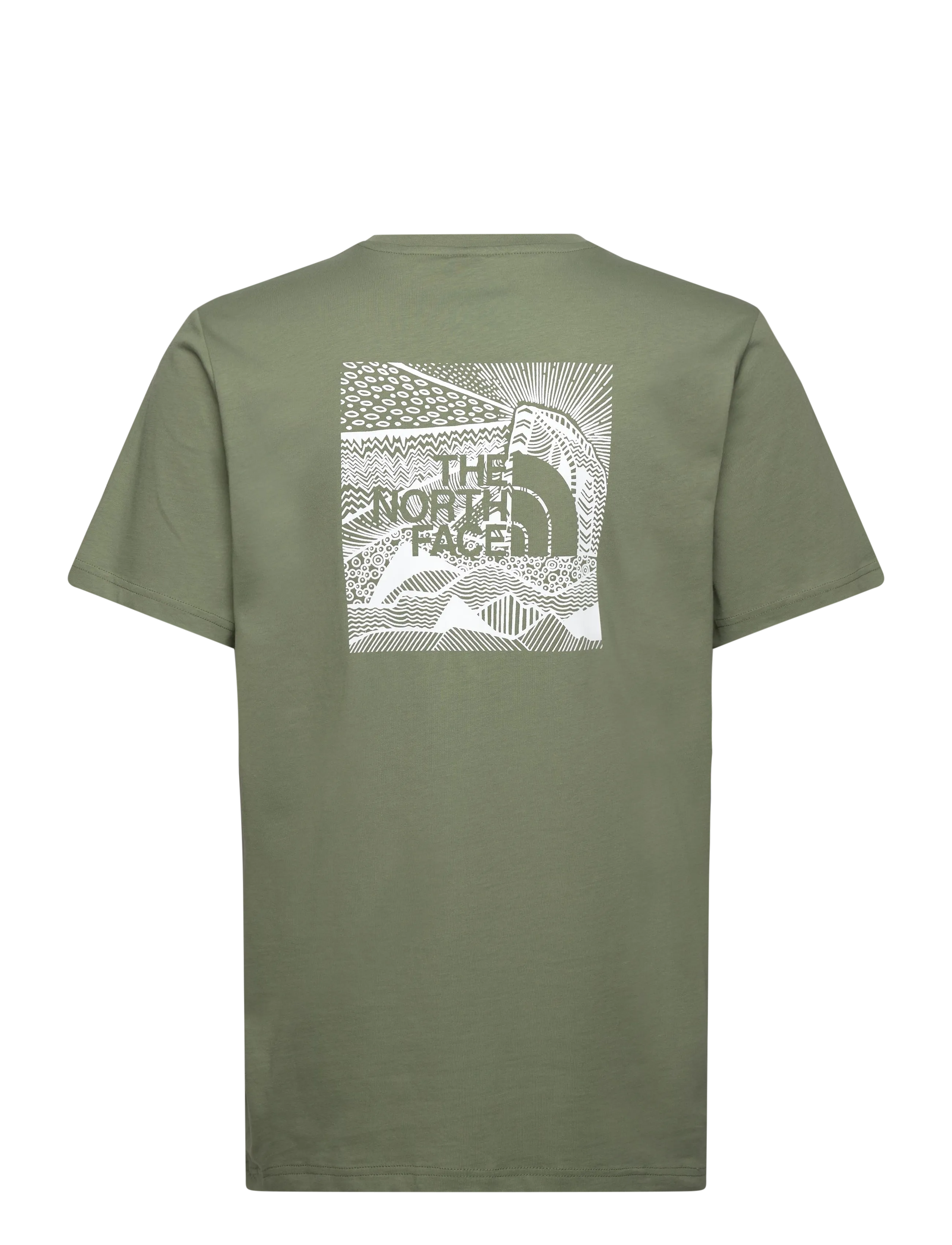 The North Face - M S/S BOX NSE CELEBRATION TEE - alussärgid ja t-särgid - bark mist - 2