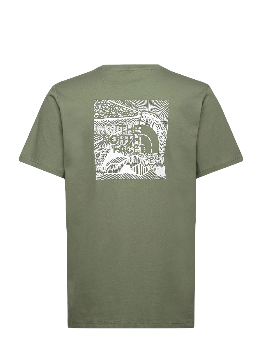 The North Face - M S/S BOX NSE CELEBRATION TEE - oberteile & t-shirts - bark mist - 2