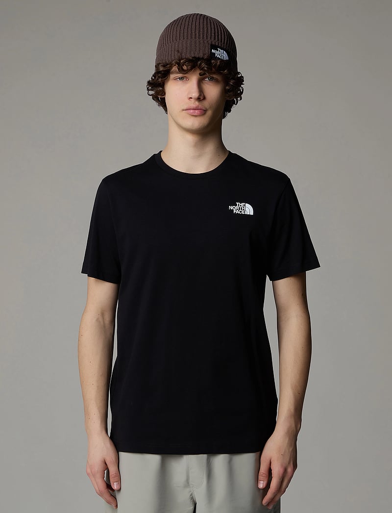 The North Face - M SS BOX NSE CELEBRATION TEE - t-shirts - black - 0