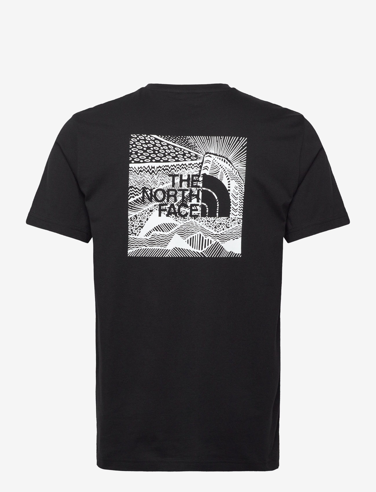 The North Face - M SS BOX NSE CELEBRATION TEE - t-shirts - black - 2