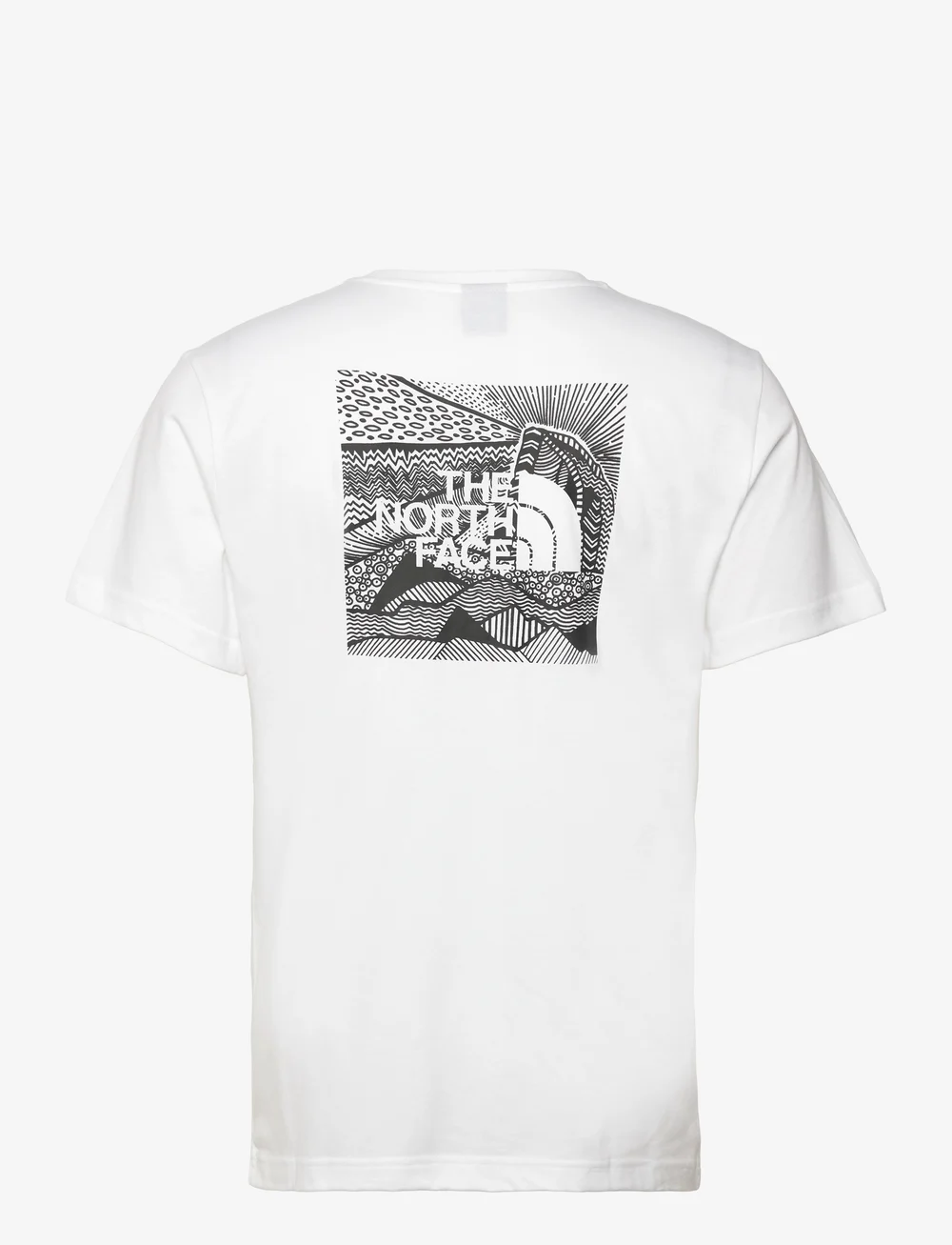 The North Face - M SS BOX NSE CELEBRATION TEE - tops & t-shirts - white - 2