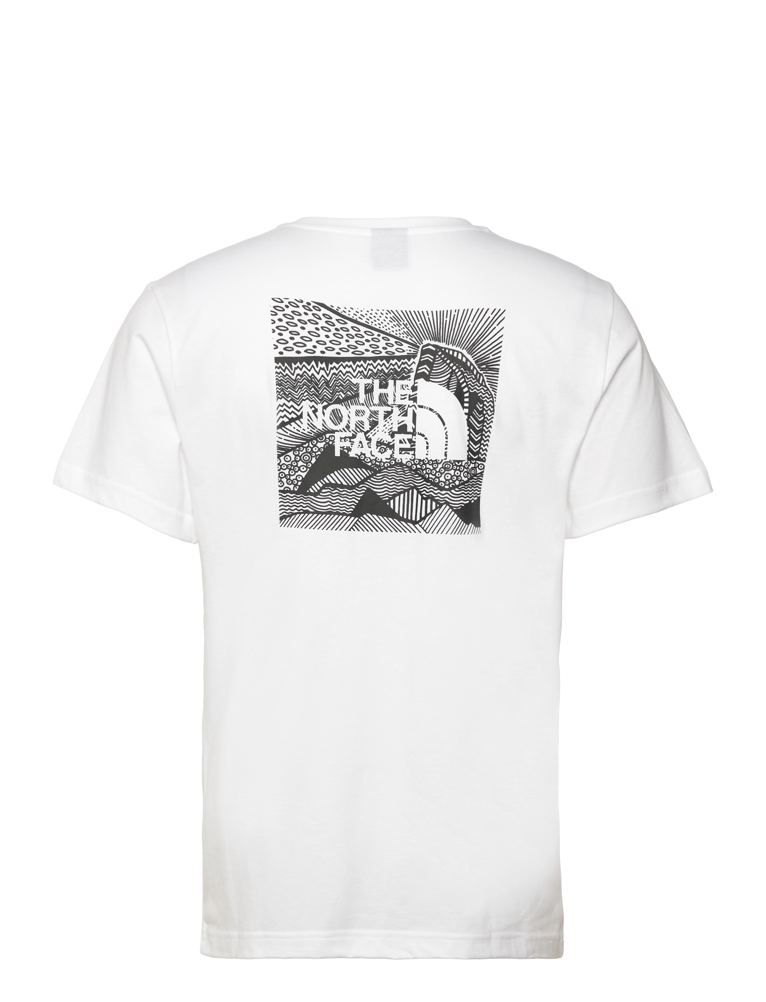 The North Face - M S/S BOX NSE CELEBRATION TEE - alussärgid ja t-särgid - white - 2