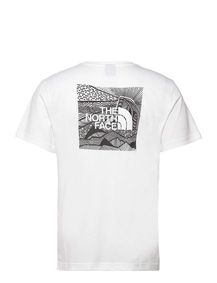 The North Face - M S/S BOX NSE CELEBRATION TEE - oberteile & t-shirts - white - 2