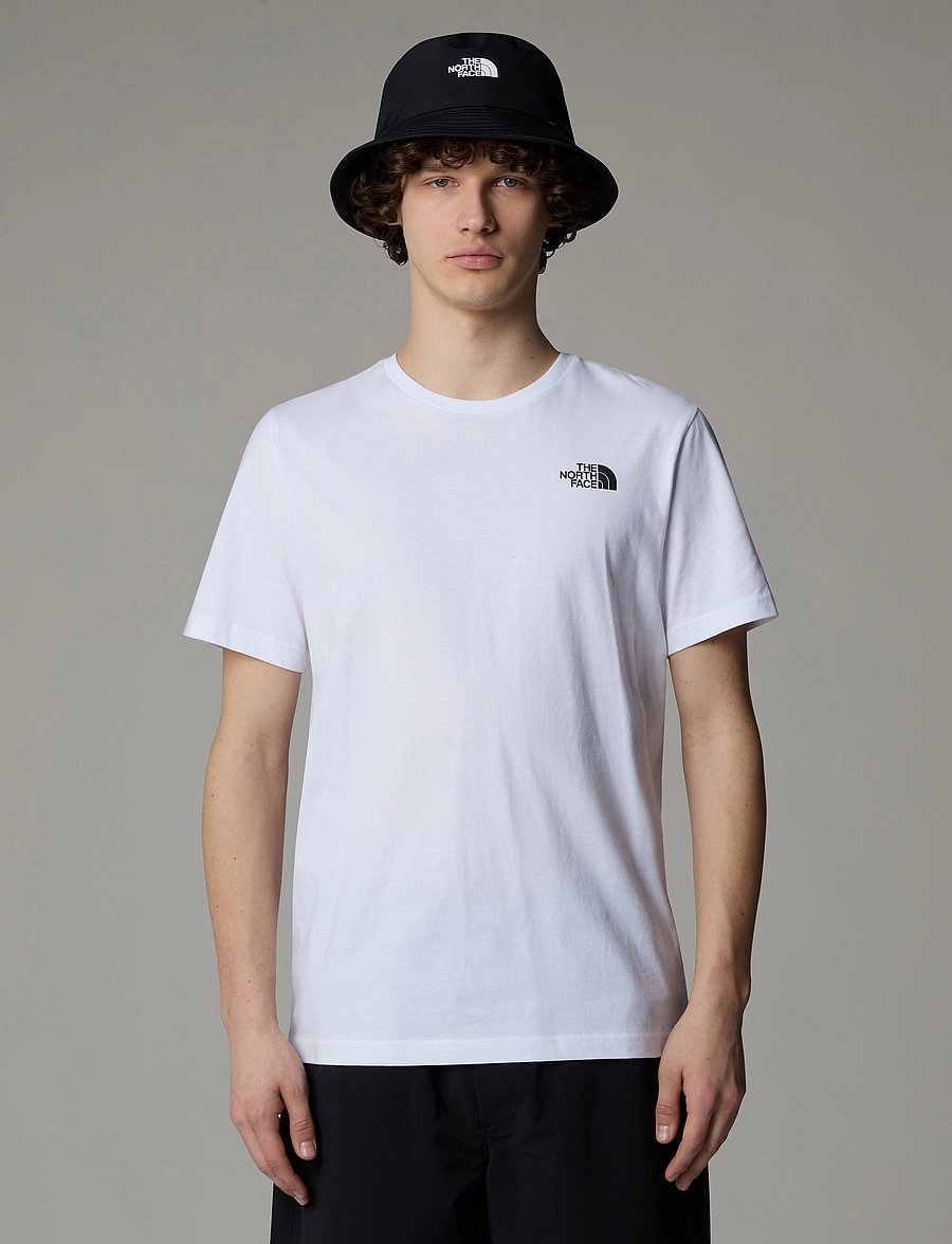 The North Face - M S/S BOX NSE CELEBRATION TEE - oberteile & t-shirts - white - 0