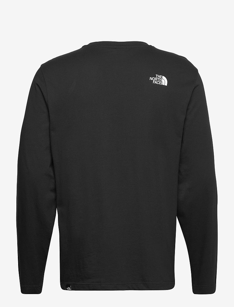 The North Face - M L/S SIMPLE DOME TEE - toppe & t-shirts - black - 2