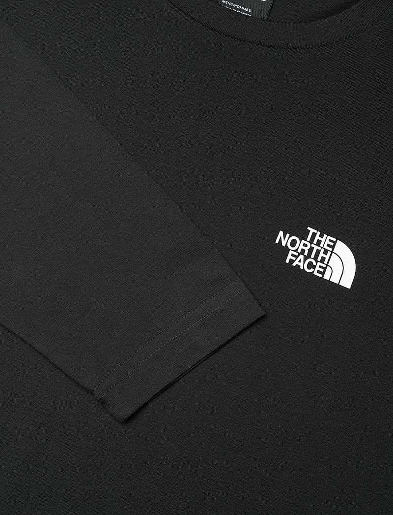 The North Face - M L/S SIMPLE DOME TEE - toppe & t-shirts - black - 3